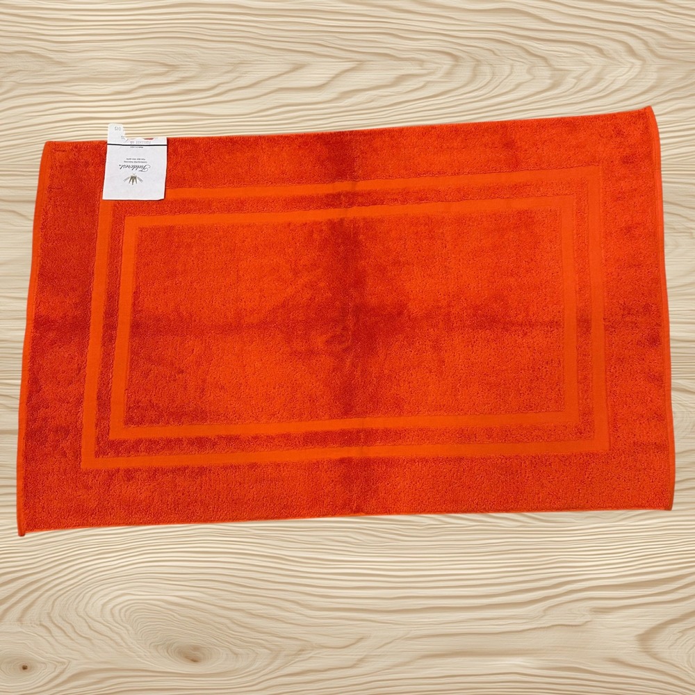 Fieldcrest Vintage Bright Orange 36 by 22 inch multipurpose Towel NEW
